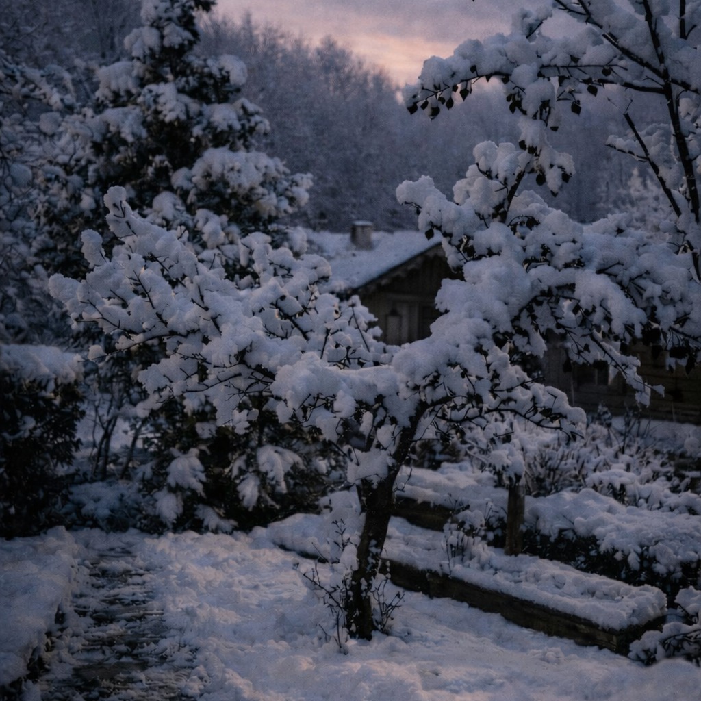 𝗔𝗹𝗹’𝗮𝗹𝗯𝗮, 𝗹𝗮 𝗻𝗲𝘃𝗲 𝗻𝗼𝗻 𝗳𝗮 𝗿𝘂𝗺𝗼𝗿𝗲.Il giardino si sveglia piano.I rami tengono il bianco senza chiedere nulla.La casa osserva, in silenzio.Ci sono mattine che non iniziano.Restano.𝑄𝑢𝑖 𝑖𝑙 𝑔𝑖𝑜𝑟𝑛𝑜 𝑛𝑜𝑛 𝑐𝑜𝑟𝑟𝑒.𝑆𝑖 𝑎𝑝𝑝𝑜𝑔𝑔𝑖𝑎.𝗧𝗶 𝗽𝗶𝗮𝗰𝗲 𝗹’𝗮𝗹𝗯𝗮 𝗼 𝗶𝗹 𝗰𝗿𝗲𝗽𝘂𝘀𝗰𝗼𝗹𝗼?Scrivicelo piano.#MaisonDuTatà #InvernoLento #AlbaInMontagna #ViverePiano #SilenzioCheAccoglie #CasaInMontagna #ValleDAostaAutentica #Rallentare
