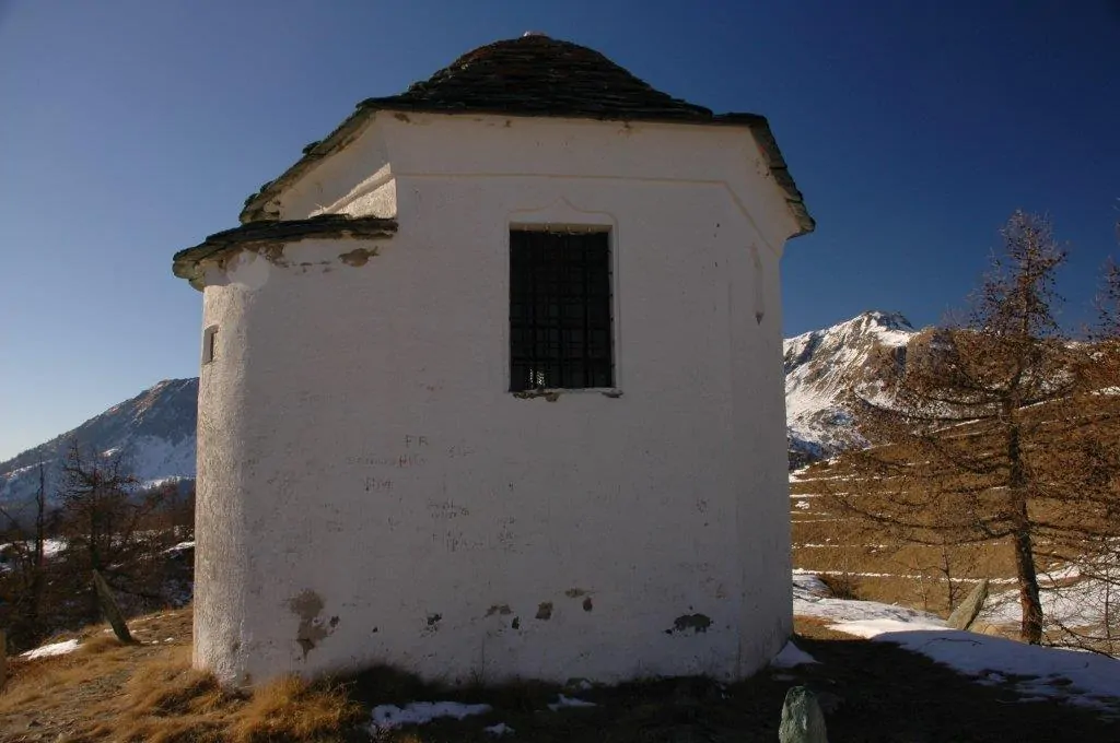 Il santuario di Gilliarey ((foto di www.https://www.lovevda.it/)