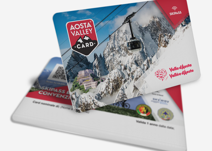 Aosta Valley Card, una carta turistica per conoscere la Valle d'Aosta a 360°