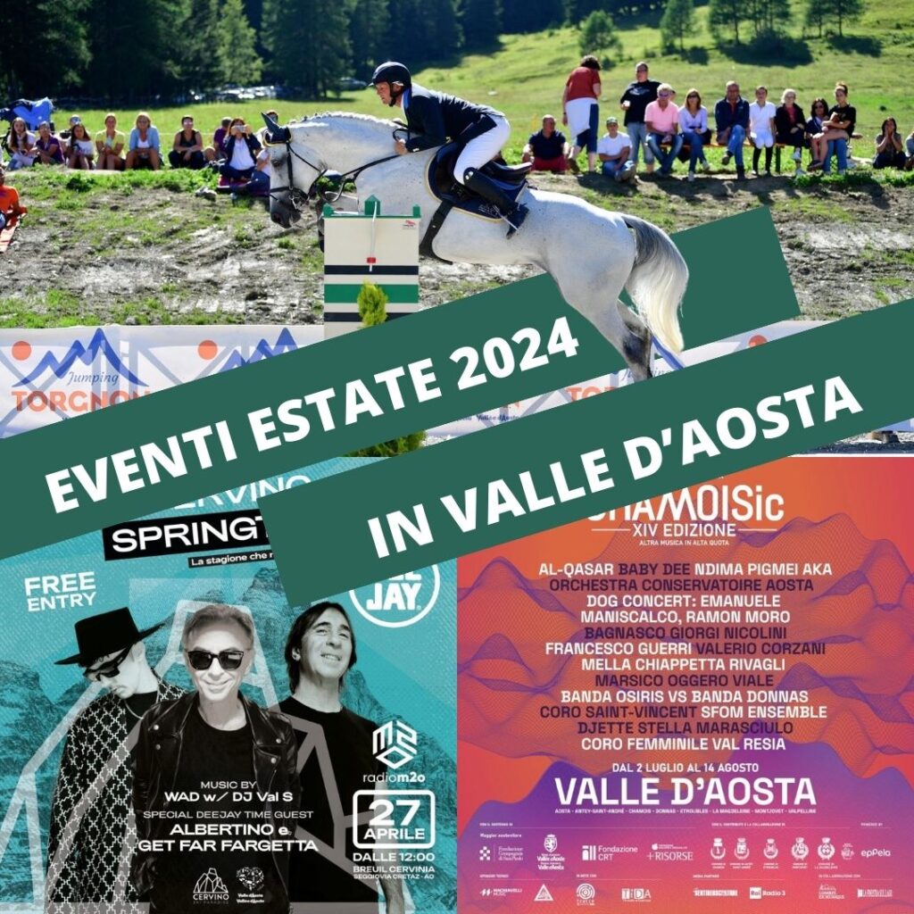 eventi estate 2024 in valle d'aosta