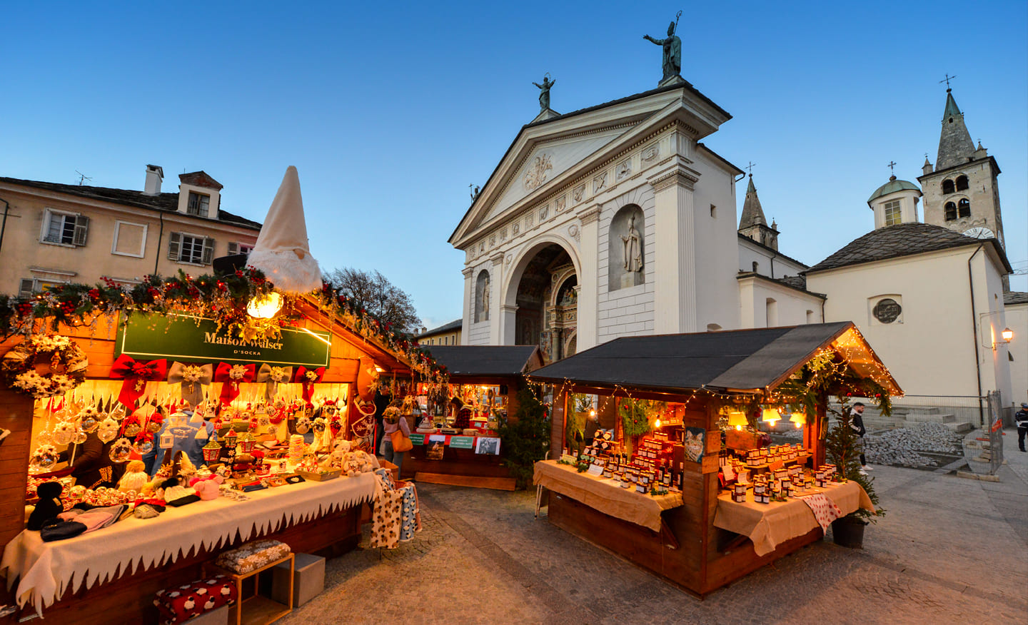 Marché Vert Noël espositori
