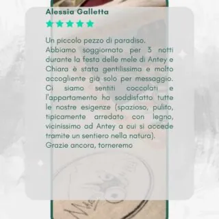 Il Nostro Vantaggio, la Tua Guida. ✨Ogni tua parola su Maison du Tatà è per noi oro puro. Non solo feedback, ma la chiave della nostra crescita e del nostro continuo miglioramento.Comprendiamo che l'esperienza perfetta si costruisce insieme. Le tue recensioni ci guidano a elevare la nostra ospitalità, trasformando ogni soggiorno in un ricordo indimenticabile. Scegliendo noi, scegli la qualità autentica che tu stesso ci aiuti a perfezionare.Senti la differenza? Aiutaci a farla conoscere. Lascia la tua recensione, costruiamo insieme il futuro di Maison du Tatà. 💖🏡 #maisodutatà💙 #accoglienzasicura🏡🏡🏡🏡🏡#recensioniverificate #crescereinsieme #feedbackpreziosi #valoredegliospiti #ospitalitàautentica #miglioraresempre #sentirsicomeacasa #grazieavoi #valledaosta #storievere #eccellenza #turismoesperienziale #passioneperlospremito #futuroinsieme #community #viaggiatorifelici #accoglienza #montagnadapartecipare #lavoroconamore