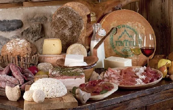 Formaggi e salumi Valle dAosta