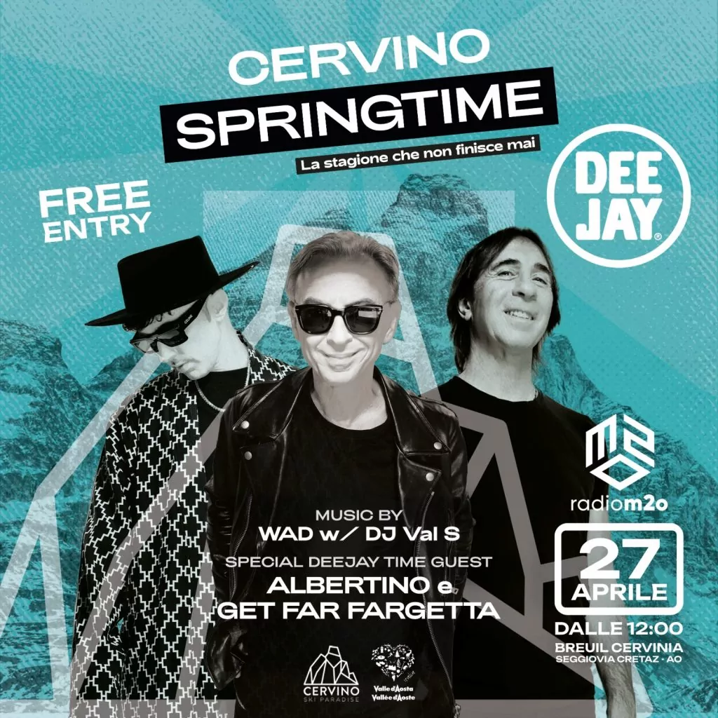 Cervino springtime w/ radio deejay