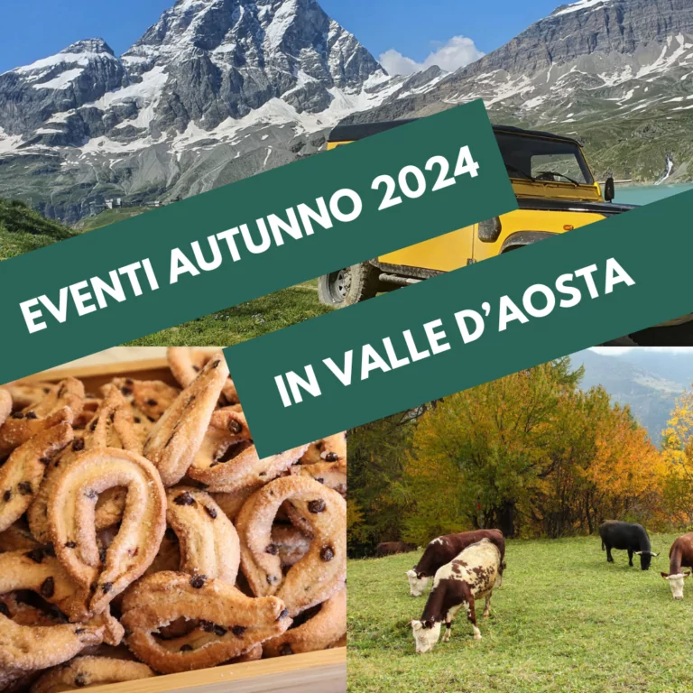 Tutti gli eventi dell'autunno 2024 in Valle d'Aosta